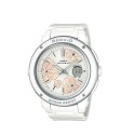 Casio Baby-G Analog-Digital White Band Watch for Women - BGA-150FL-7ADR
