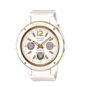 Casio Baby-G Analog-Digital White Band Watch for Women - BGA-151-7BDR