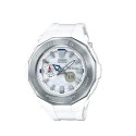 Casio Baby-G Analog-Digital White Band Watch for Women - BGA-225-7ADR