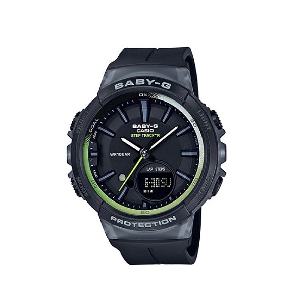 Casio Baby-G Step Tracker Analog-Digital Watch for Women - BGS-100-1ADR