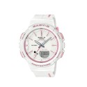 Casio Baby-G Step Tracker White Band Analog-Digital Watch for Women - BGS-100RT-7ADR