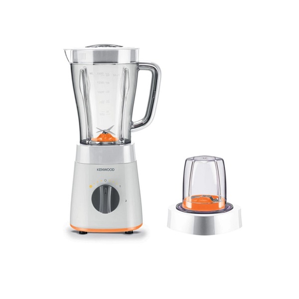 Kenwood Blender W/Mill 2L 500Watts, White - BLP15.150WH