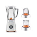 Kenwood Blender 500Watts With 2 Mill, 1.5L, White - BLP15.360WH