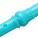مسجل سوبرانو، فلوت بلاستيكي 8 فتحات مع عصا تنظيف للمبتدئين، لون ازرق من سوان - SW-8KT-BLUE