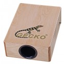 GECKO Hand Percussion Cajon Box Drum with Drum Bag & Drum Strap - C-68B