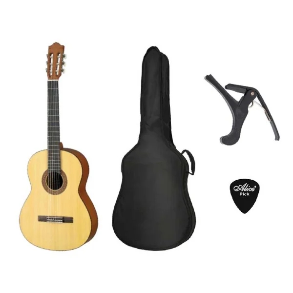 YAMAHA Full Size Nylon-String Classical Guitar Pack &ndash; C40M Pack
