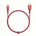 Aukey Kevlar Core Lightning to USB-A Cable 1.2 meter, Red - CB-AKL1 RD