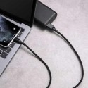 Aukey Kevlar Core Lightning to USB-A Cable 2 meter, Black - CB-AKL2 BK