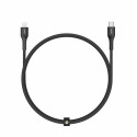 Aukey Kevlar Core Lightning to USB-C Cable 1.2 meter, Black - CB-AKL3 BK