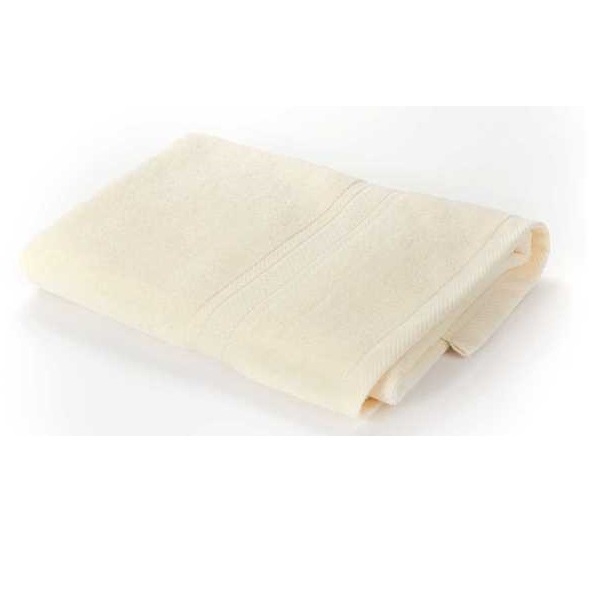 Elegance Plain Towel 70x140cm, Cream - CH01057-CRM