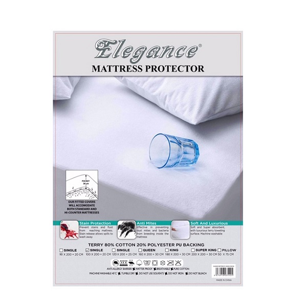 Elegance PVC Mattress Protector 200?200cm - CH02122