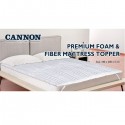 Cannon Premium Foam, Fiber Mattress Topper, 180x200cm - CH02506