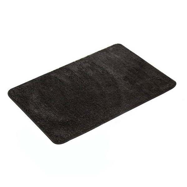 Fashion Plain Bath Mat, Black - CH06101-BLK