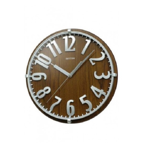 Rhythm Wooden Wall Clock - CMG106NR06
