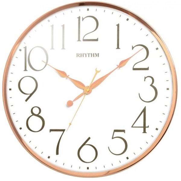 Rhythm Quartz Value Added Wall Clock - CMG569NR13