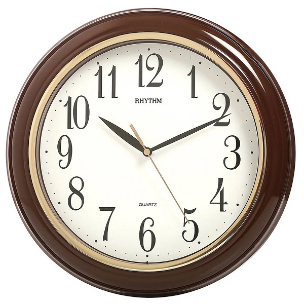 Rhythm Value Added Wooden Wall Clock - CMG723NR06