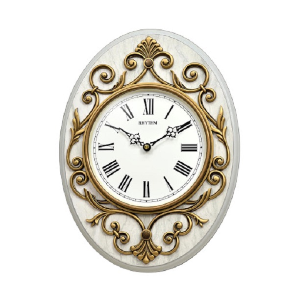 Rhythm Wooden Wall Clock - CMG775NR18