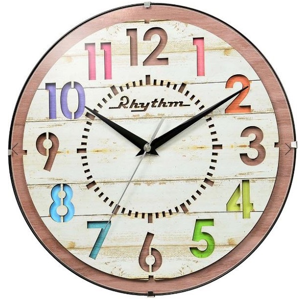 Rhythm Analog Colorful Wall Clock - CMG778NR07