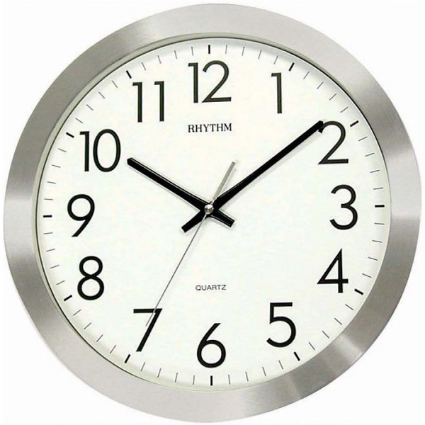 Rhythm Quartz Analog Wall Clock - CMG809NR19