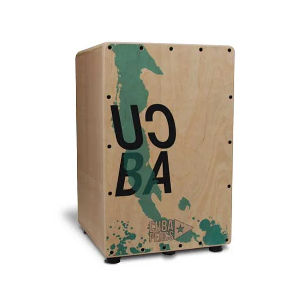 CUBA PERCS Percussion Wooden Cajon Box &ndash; CPC304