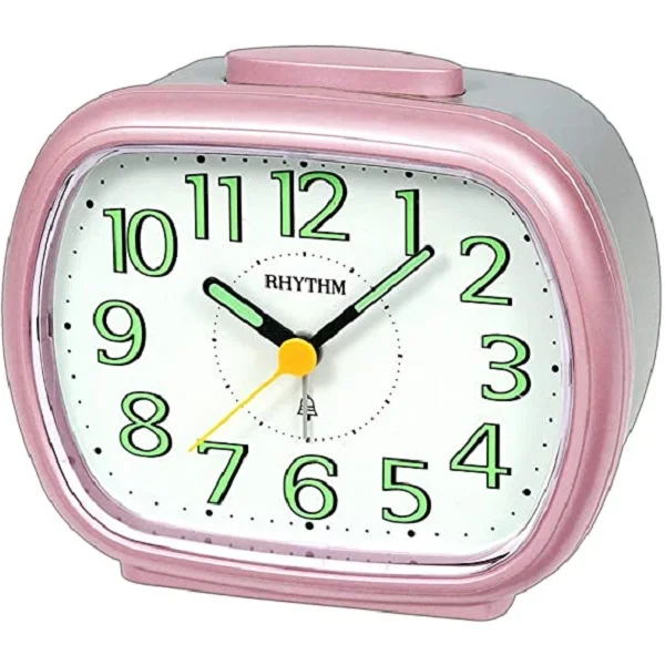 Rhythm Super Silent Alarm Clock - CRA837WR13