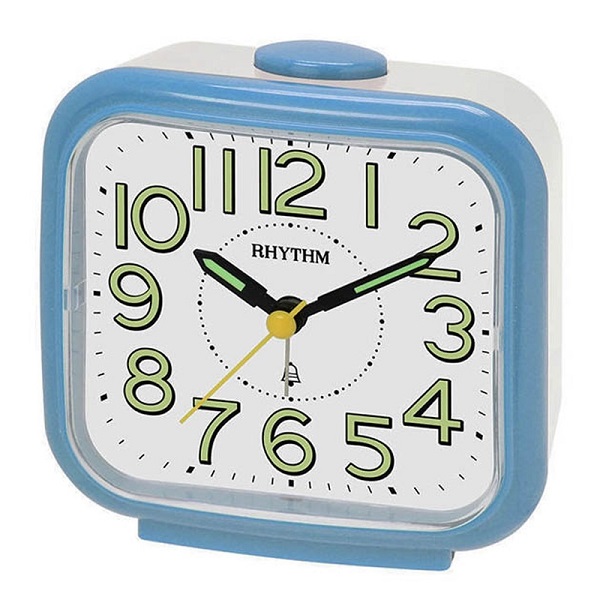 Rhythm Value Added Melody Bell Alarm Table Clock - CRA848NR04