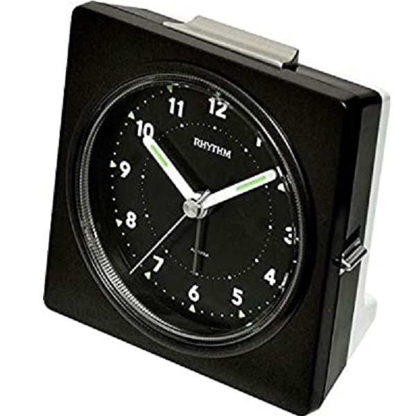 Rhythm Value Added Beep Alarm Clock, Black - CRE300NR02