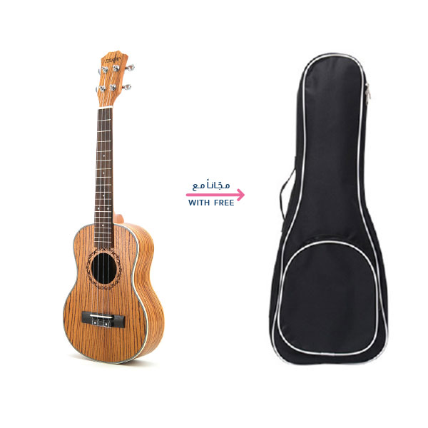 Professional Ukulele, Wooden High Quality 26inch Guitar - CS-BM100-OB