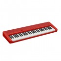 Casio 61-Key Portable Keyboard, Red - CT-S1RDC2