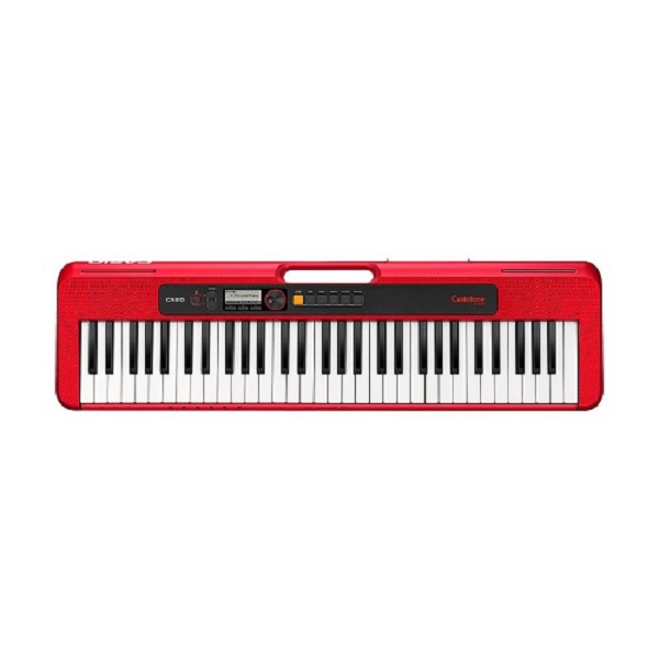CASIO 61 Keys Portable Musical Keyboard, Red - CT-S200RDC2