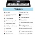 Casio 61 Key Digital Portable Piano Keyboard -  CT-X870INC2