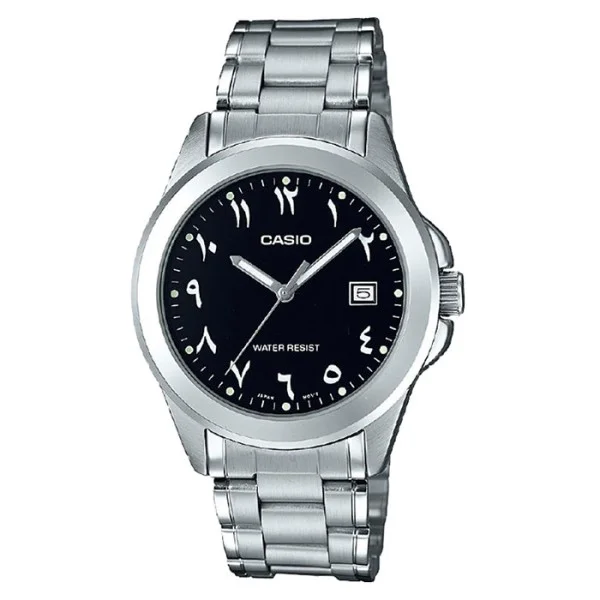 Casio Men's Analog Dial Stainless Steel Band Watch - MTP-1215A-1B3DF