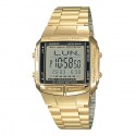 CASIO Gold Plated Data Bank Watch - DB-360G-9ADF