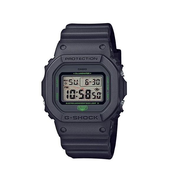 Casio G-Shock Black Band Digital Watch for Unisex - DW-5600MNT-1DR