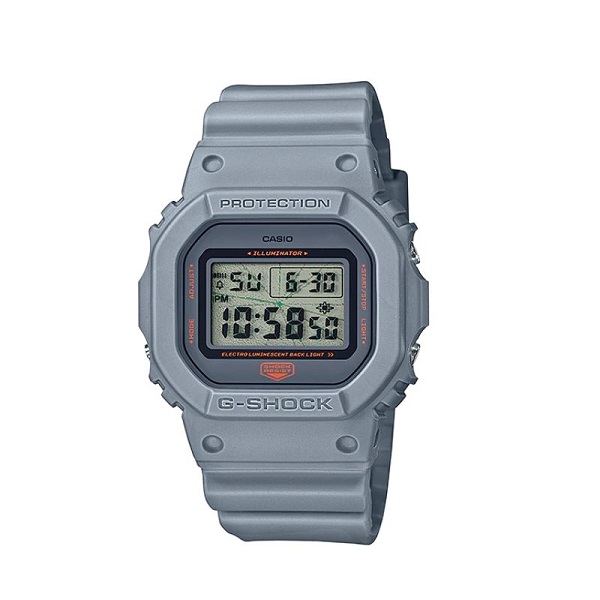 Casio G-Shock Grey Band Digital Watch for Unisex - DW-5600MNT-8DR