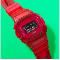 Casio G-Shock Red Dial Digital Unisex Watch, Red - DW-5600SB-4DR