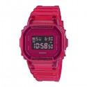 Casio G-Shock Red Dial Digital Unisex Watch, Red - DW-5600SB-4DR