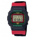 Casio G-Shock Digital Dial Men's Watch,  Black & Red - DW-5600THC-1DR