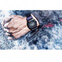 Casio G-Shock Digital Dial Unisex Watch,  Black & Purple - DW-5600THS-1DR