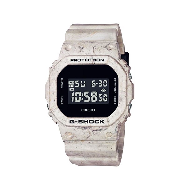 Casio G-Shock Utility Way Marble Digital Sport Watch for Men - DW-5600WM-5DR