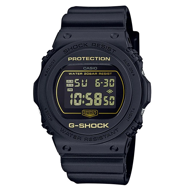 Casio G-Shock Black Dial Digital Unisex Watch - DW-5700BBM-1DR