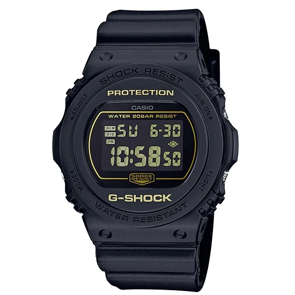 Casio G-Shock Black Dial Digital Unisex Watch - DW-5700BBM-1DR