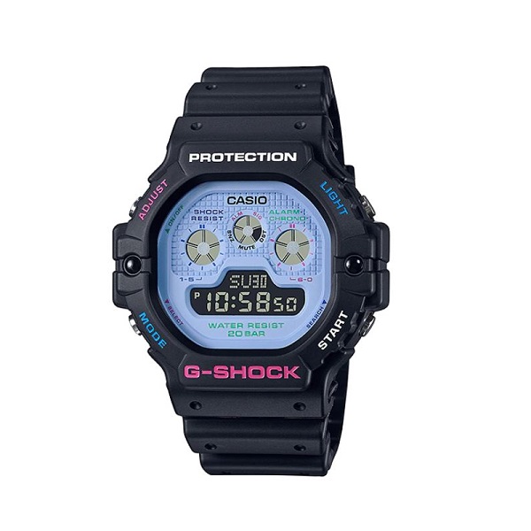 Casio G-Shock Black Band Digital Watch for Men - DW-5900DN-1DR
