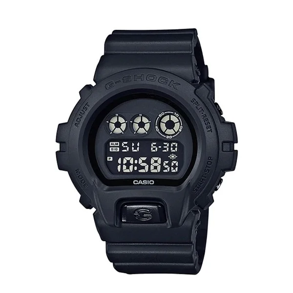 CASIO G-SHOCK Black Resin Band Digital Men's Watch - DW-6900BB-1DR