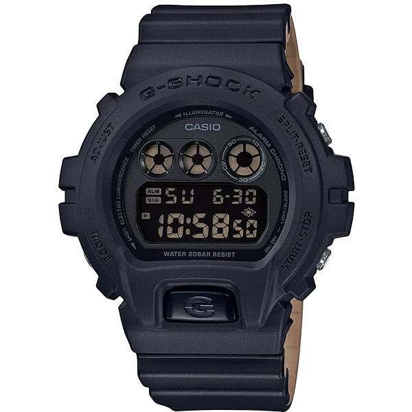 Casio G-Shock Black & Brown Digital Unisex Watch - DW-6900LU-1DR