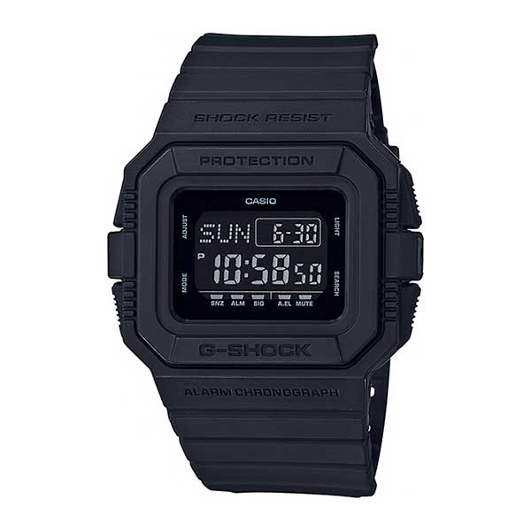 Casio G-Shock Digital Black Dial Men's Watch - DW-D5500BB-1DR