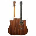 ENJOY Sapele High Quality Acoustic 41-Inch Folk Guitar - E41-SS