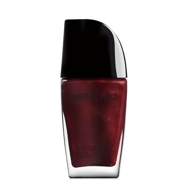WetnWild Wild Shine Nail Color - Burgundy Frost - E486C