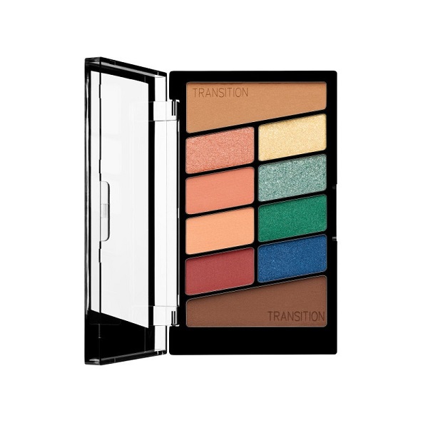 WET N WILD Color Icon Eyeshadow 10 Pan Palette, Stop Playing Safe - E763D
