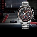 Casio Edifice Stainless Steel Band Analog-Digital Watch for Men - ECB-800DB-1ADR
